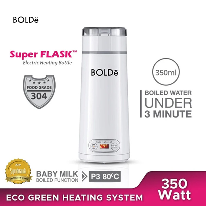 Bolde Super FLASK ELECTRIC - Pemanas Air Portable 